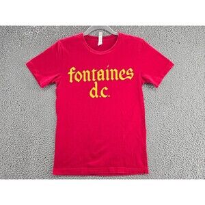 Fontaines DC Band Shirt Men's Small Cotton North American Tour 2022 Tee